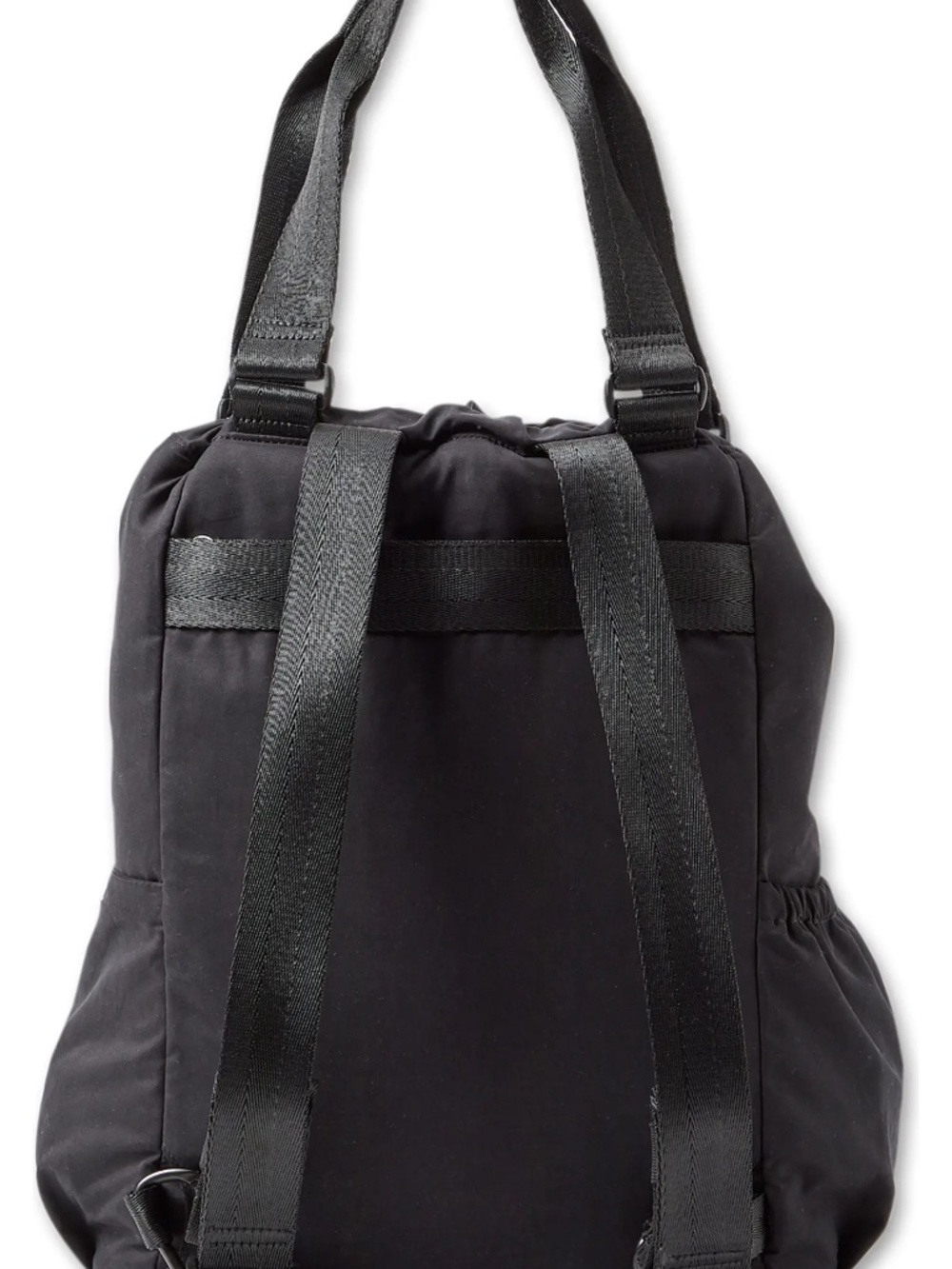 VUORI V1 CONVERTIBLE TOTE BACKPACK BLACK DRAWSTRING - Picture 4 of 11
